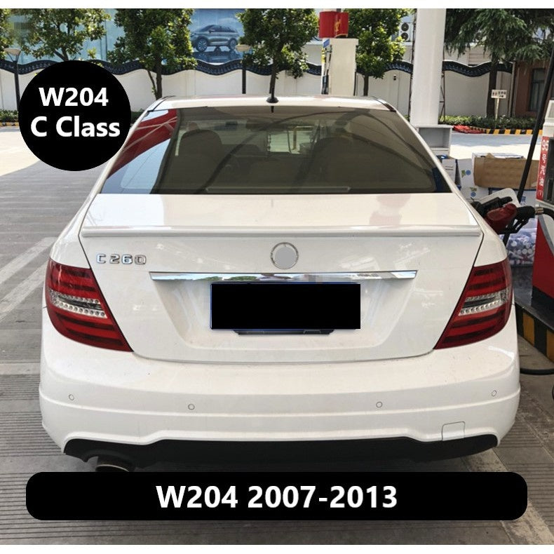 For Mercedes w204 C class Spoiler AMG