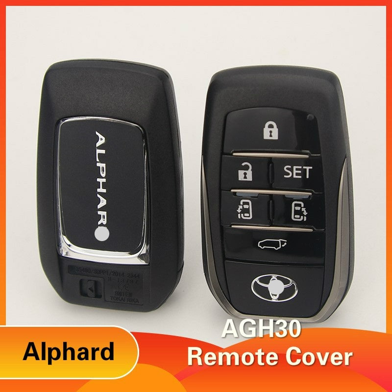 For Toyota Alphard Vellfire AGH30 Remote key Cover 6 Button