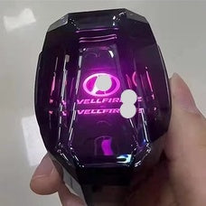 For Toyota Alphard Vellfire Crystal LED Gear Knob ANH20 AGH30 Diamond Gear Knob