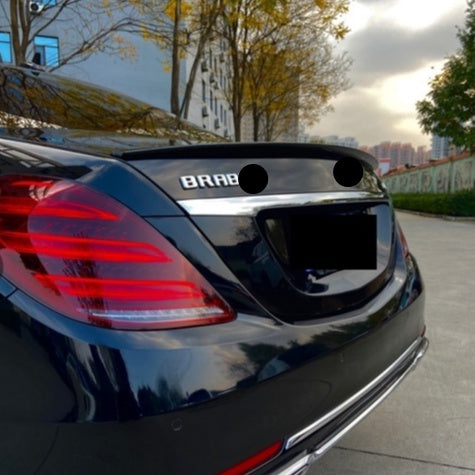 For Mercedes W222 S Class Spoiler 2014 2022 Carbon fiber