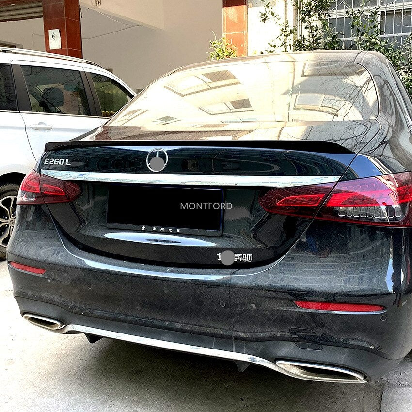 For Mercedes W213 E Class Facelift AMG Style Spoiler 2021-2023