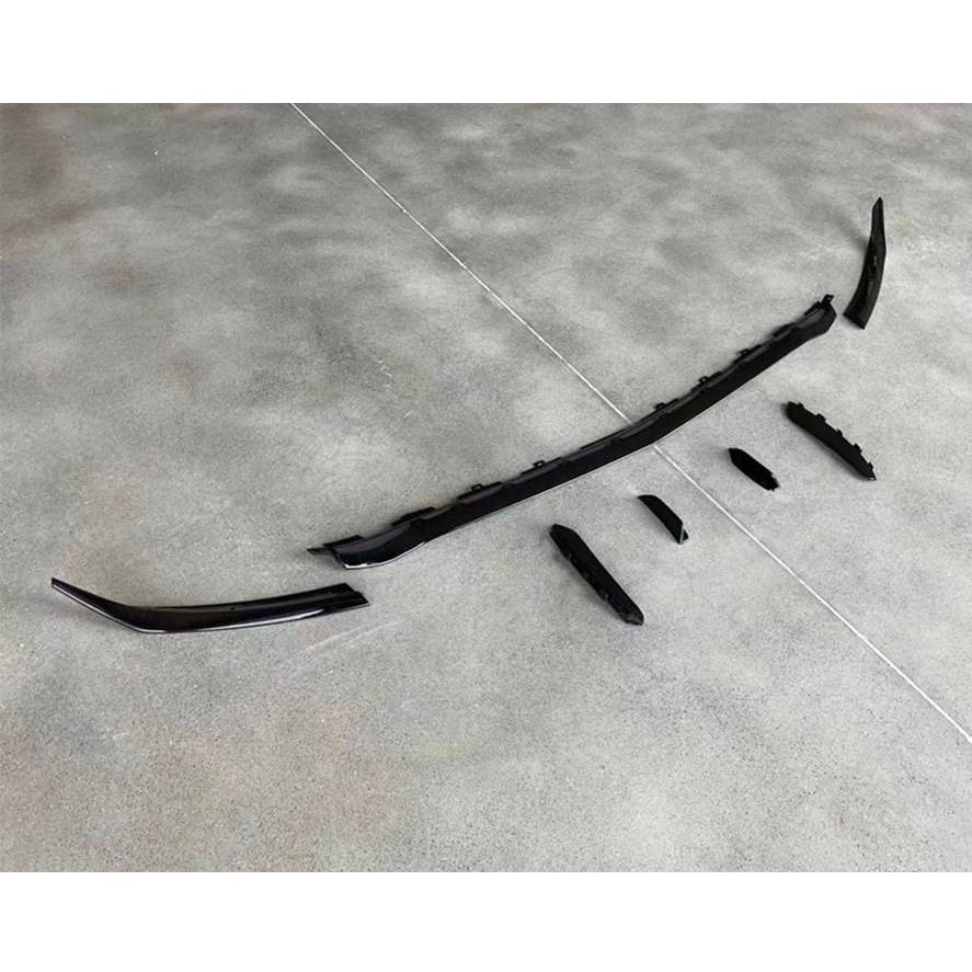 For Mercedes W177 V177 A Class Front Lip Canard ABS front bumper diffuser knife decorative