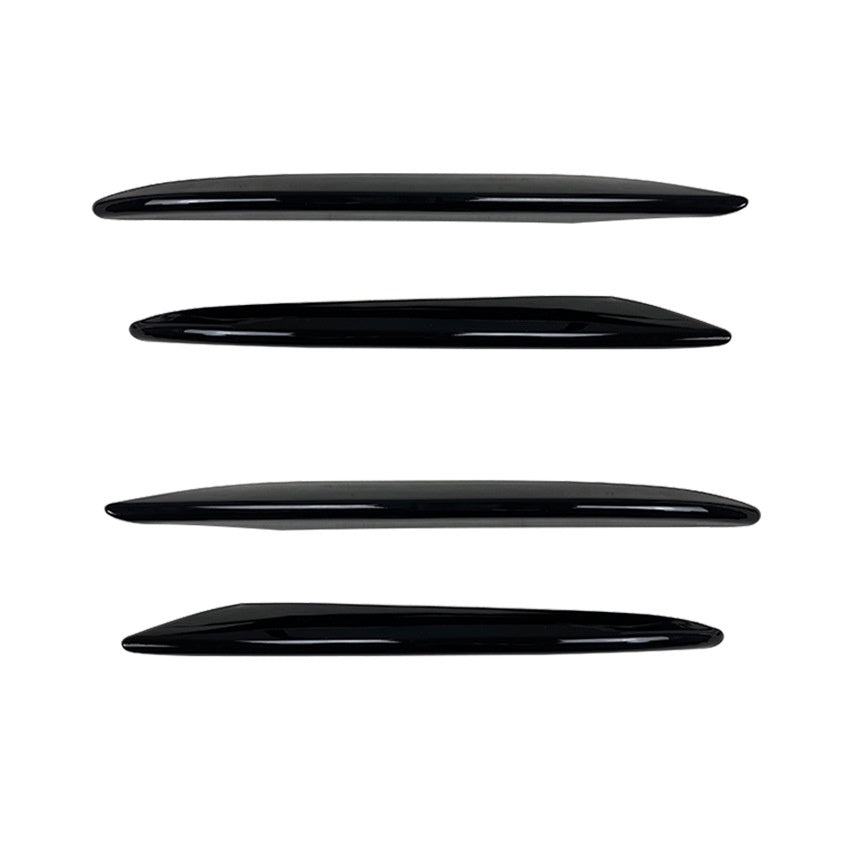 For Mercedes W213 ABS Canard front bumper diffuser knife decorative