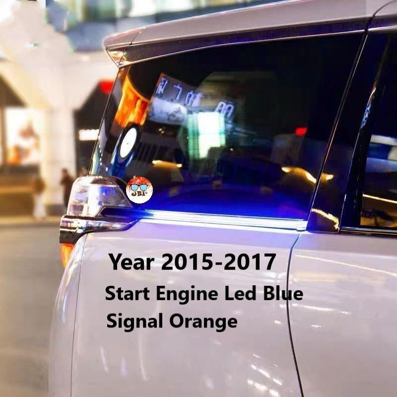 For Toyota Alphard Vellfire AGH30 Slide Door Light Bar Alphard Vellfire Accessories
