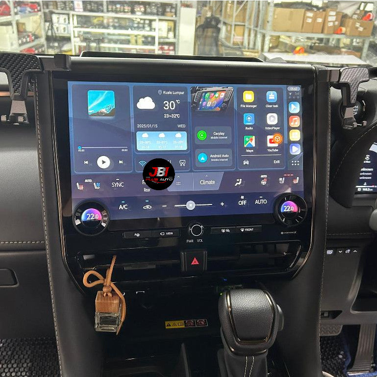 Toyota Vellfire Alphard AGH40 AH40 Upgrade to Android Interface System