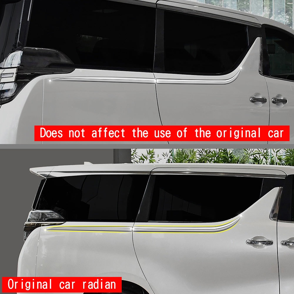 For Toyota Alphard Vellfire Car Body decoration accessories AGH30 2015-2023