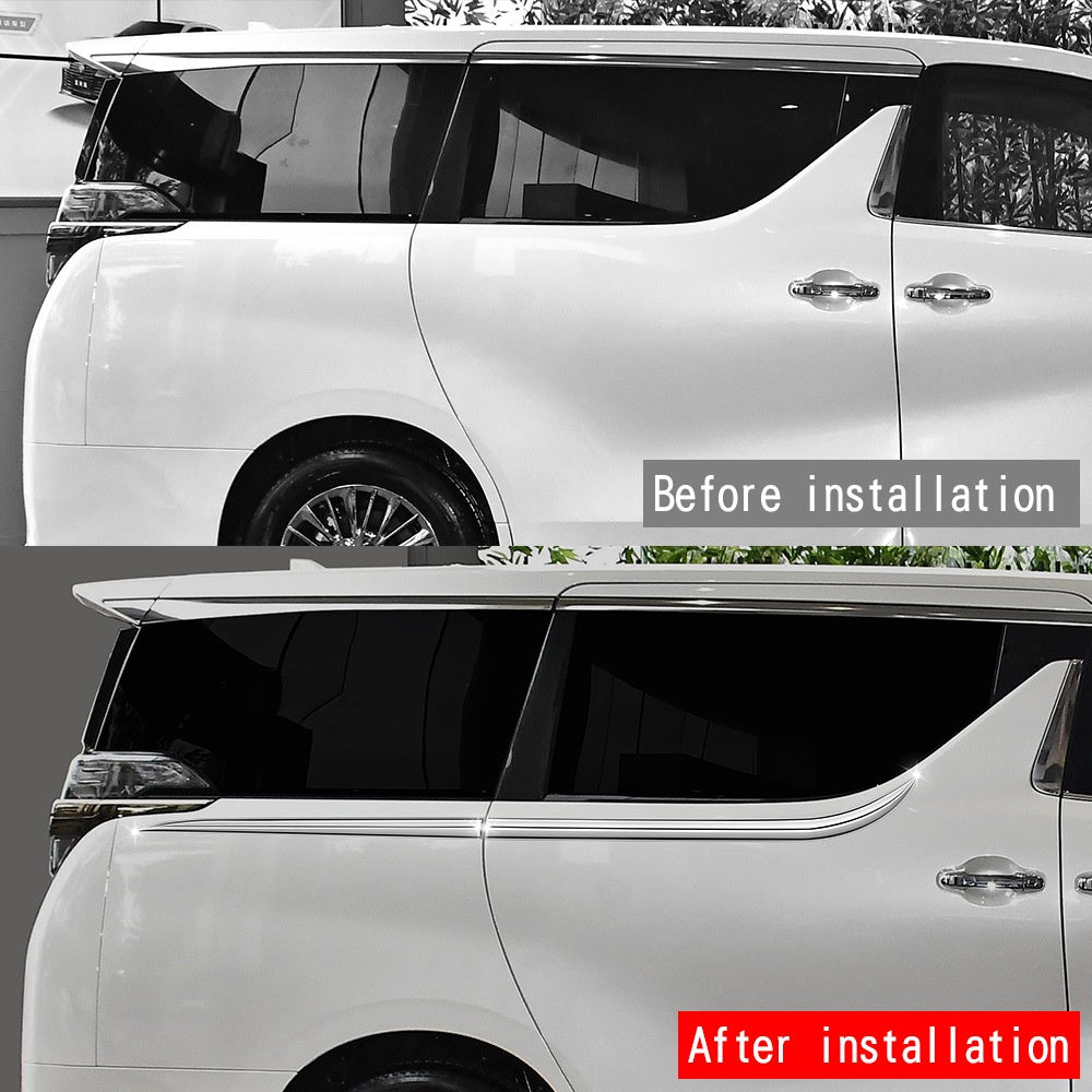 For Toyota Alphard Vellfire Car Body decoration accessories AGH30 2015-2023