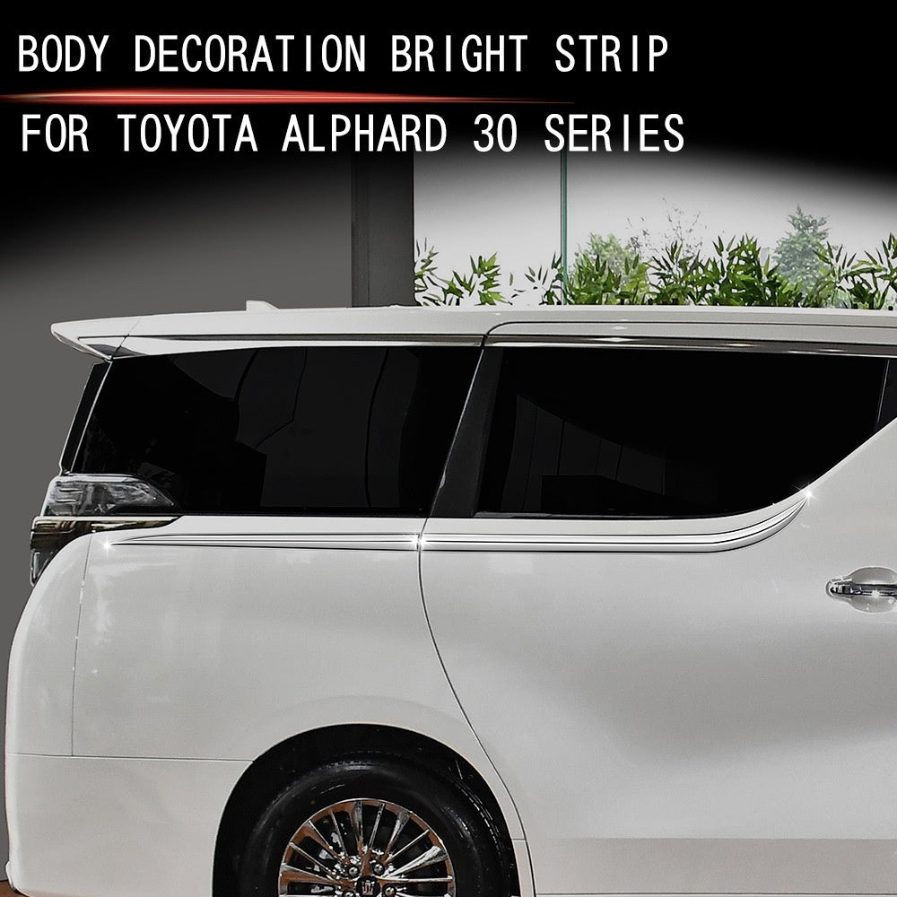 For Toyota Alphard Vellfire Car Body decoration accessories AGH30 2015-2023