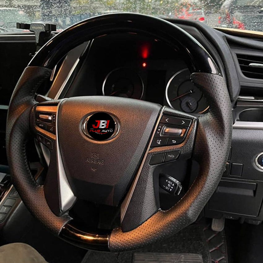 For Toyota Alphard Vellfire AGH30 GR Steering Carbon Fiber Steering Wheels