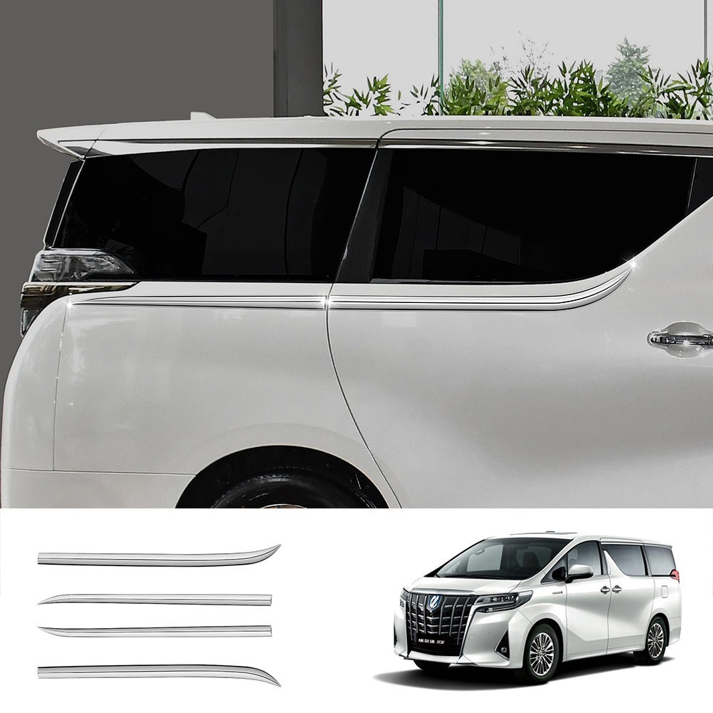 For Toyota Alphard Vellfire Car Body decoration accessories AGH30 2015-2023