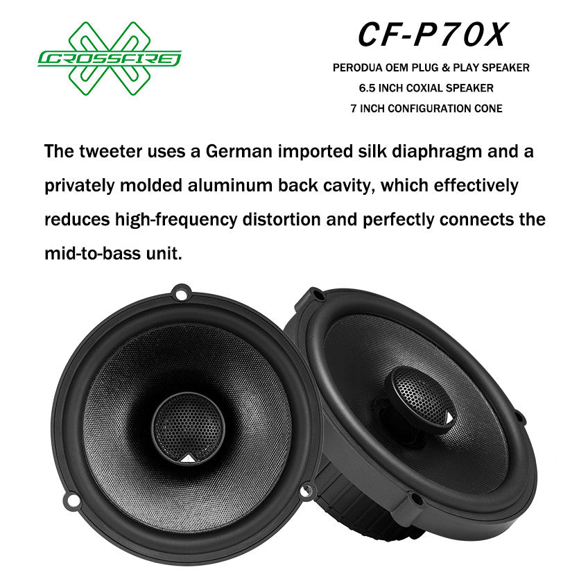 CROSSFIRE Perodua OEM Coxial Speaker CF-P70X