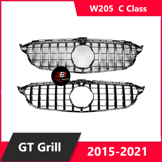 For Mercedes W205 C Class GT Grill 2015-2021