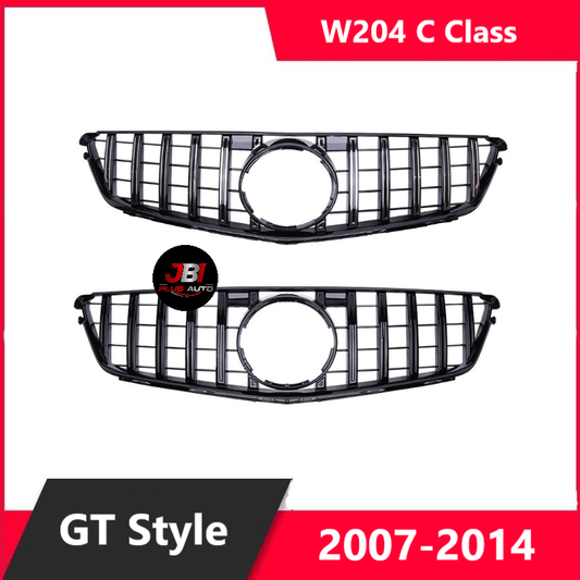 For Mercedes W204 C Class GT Grill 2007-2014