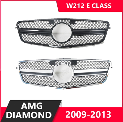 For Mercedes W212  E Class 2009-2013 Pre Facelift AMG Style Grille