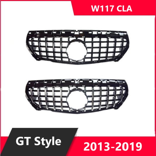 For Mercedes W117 GT Style Grill 2013-2019