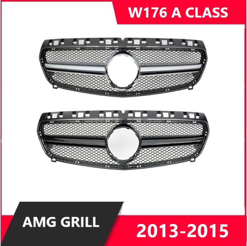 For Mercedes W176 Grill  A Class AMG Grill 2013 2018