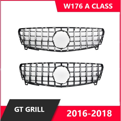 For Mercedes W176 Grill  A Class GT Grill 2013 2018