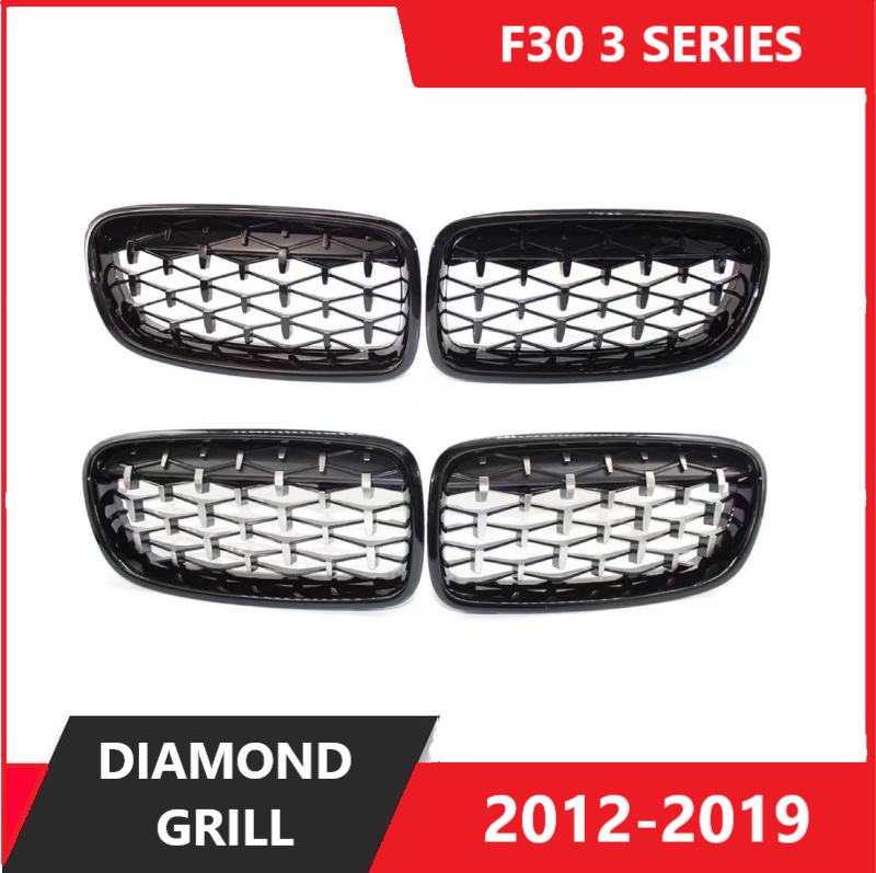 For BMW F30 318I 320I 330I M PERFORMANCE GRILL DIAMOND GRILL