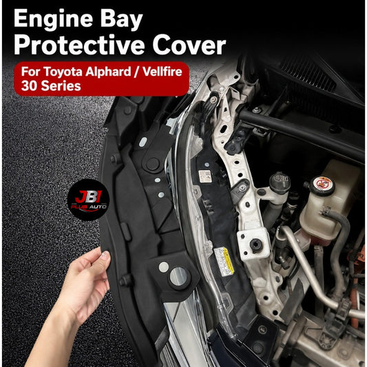 Toyota Alphard Vellfire AGH30 2018-2022 Engine Bay Protective Cover Engine Compartment Dust Cover