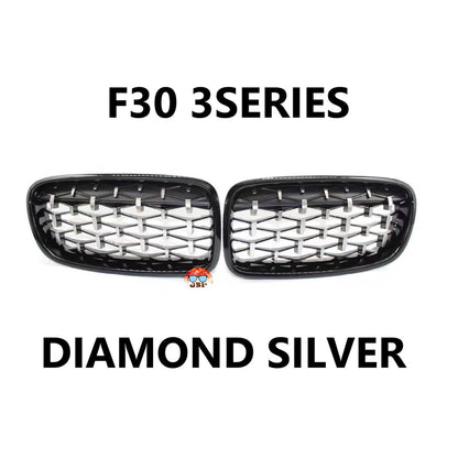 For BMW F30 318I 320I 330I M PERFORMANCE GRILL DIAMOND GRILL