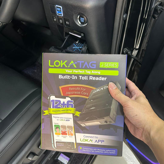 Toyota Alphard Vellfire LOKATAG J Series Built-in Toll Reader - RECON Car