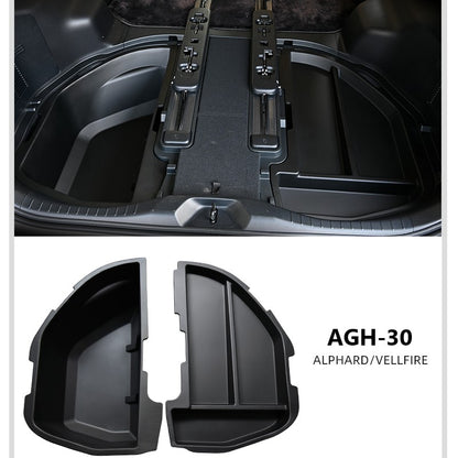 For Toyota Alphard Vellfire AGH30 Boot Storage Box 2018-2021