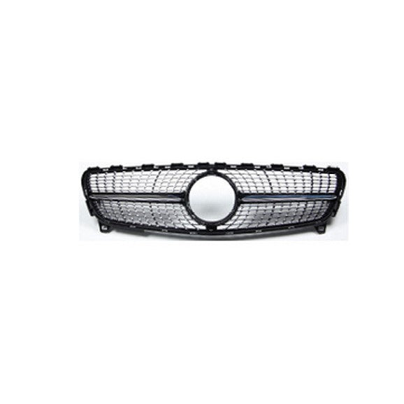 For Mercedes W176 Grill  A Class DIAMOND Grill 2013 2018