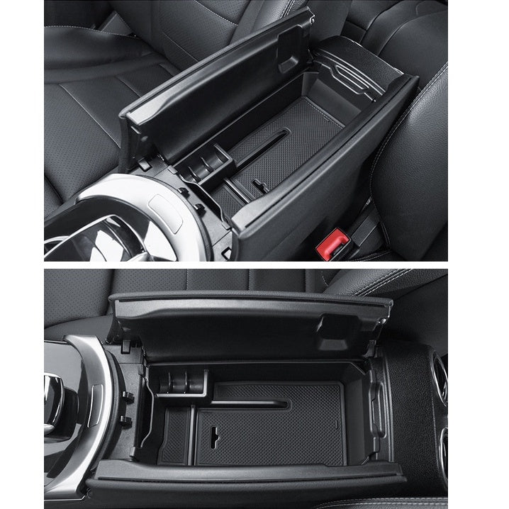 For Mercedes Armrest Storage Box C Class W205 GLC W253