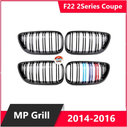 For BMW F22 1SERIES COUPE 118i 116i M PERFORMANCE GRILL 2014-2018