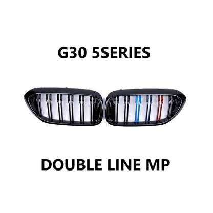 For BMW G30 5 Series MP GRILL DOUBLE LINE GRILL 2017-2023