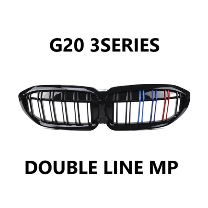 For BMW G20 320I 330I MP GRILL DOUBLE LINE GRILL