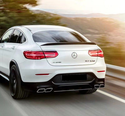 For Mercedes Benz GLC Coupe W253 C253 Rear Diffuser