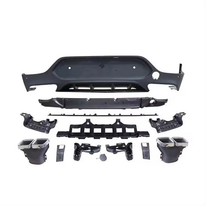 For Mercedes Benz GLC Coupe W253 C253 Rear Diffuser