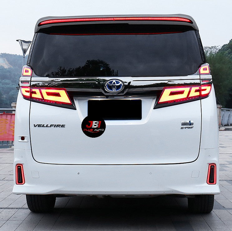 Toyota Alphard Vellfire AGH30 LED Spoiler 2015-2023 Alphard Spoiler Vellfire Spoiler AGH30 Spoiler