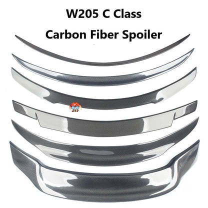 For Mercedes W205 C Class Carbon Fiber Spoiler