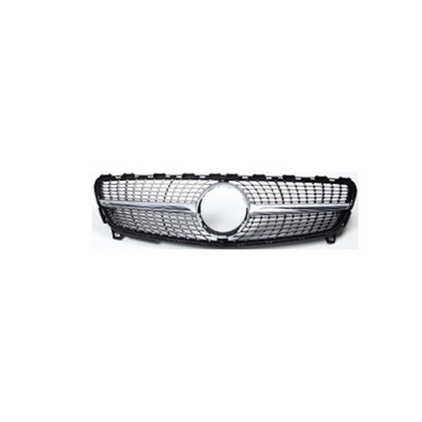 For Mercedes W176 Grill  A Class DIAMOND Grill 2013 2018