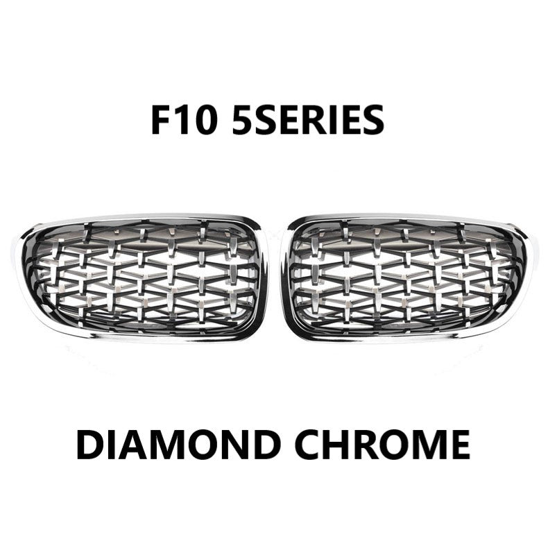 For BMW F10 525I 520I 528I M PERFORMANCE GRILL DIAMOND GRILL