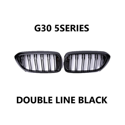 For BMW G30 5 Series MP GRILL DOUBLE LINE GRILL 2017-2023