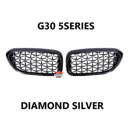 For BMW G30 5 Series DIAMOND GRILL 2017-2023