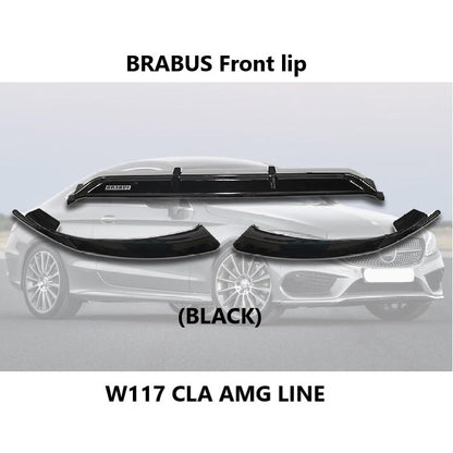 For Mercedes W117  Front lip Diffuser Bodykit