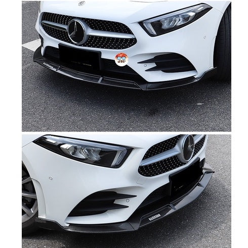 For Mercedes Benz W177 A Class A200 A250 Front lip Diffuser Bodykit