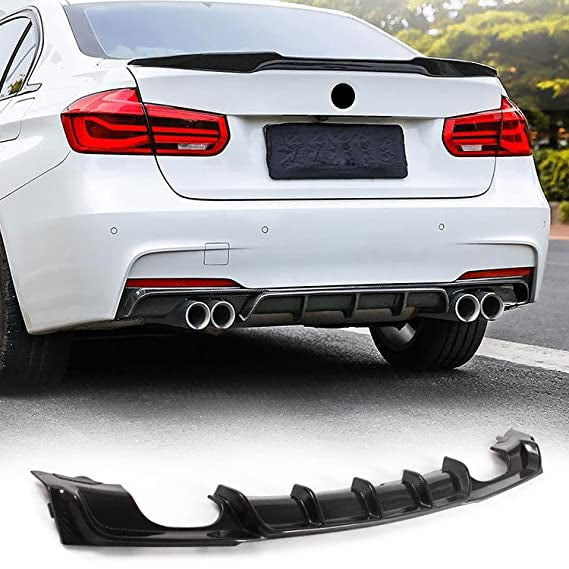 For BMW F30 M Performance Front Lip F30 Bodykit Gloss Black