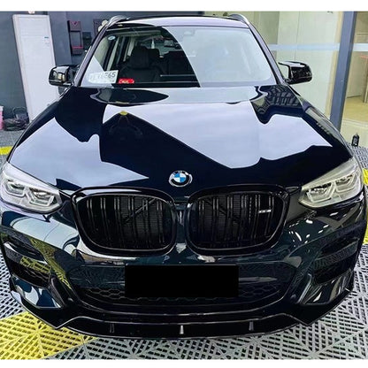 For BMW G01 G02 X3 X4 M Performance Front Lip Bodykit 2018-2023 Grill Diffuser