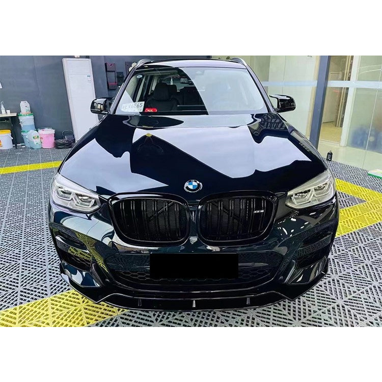 For BMW G01 G02 X3 X4 M Performance Front Lip Bodykit 2018-2023 Grill Diffuser