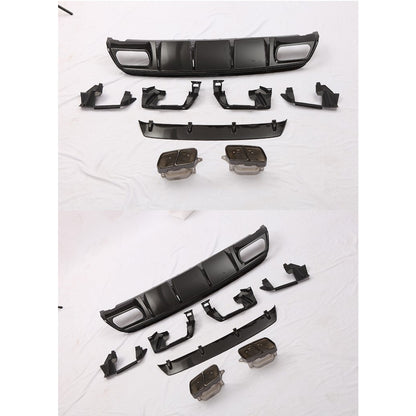 For Mercedes Benz A45 W176 AMG Rear Diffuser