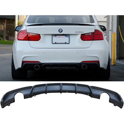 For BMW F30 M Performance Front Lip F30 Bodykit Gloss Black