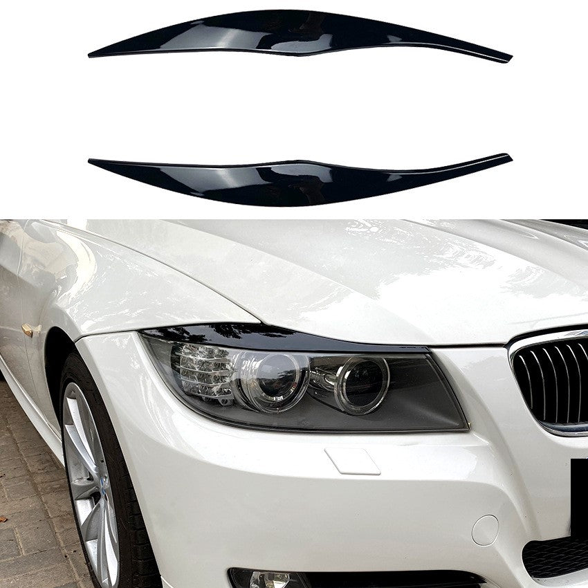 For BMW G20 F30 G30 E90 headlight eyebrow decoration car sticker modification