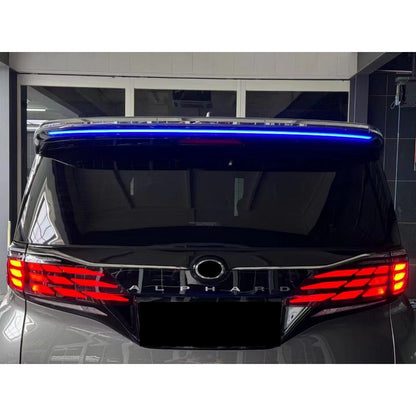 Toyota Alphard Vellfire AH40 AGH40 LED Spoiler Alphard Spoiler Vellfire Spoiler AH40 Spoiler