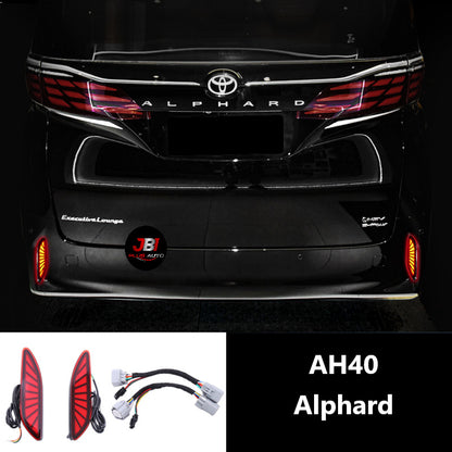 Toyota Alphard Vellfire AGH40 AH40 LED Reflector Brake Running Light Lamp