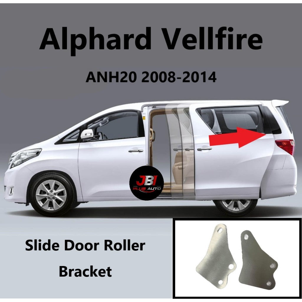 For Toyota Alphard Vellfire ANH20 AGH30 Slide Door Roller Bracket Alphard Vellfire Accessories